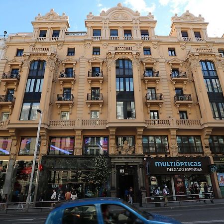 Hostal Hispano - Argentino Gran Via Madrid Bagian luar foto